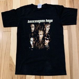 RARE Vintage Official Backstreet Boys T Shirt Size Adult S